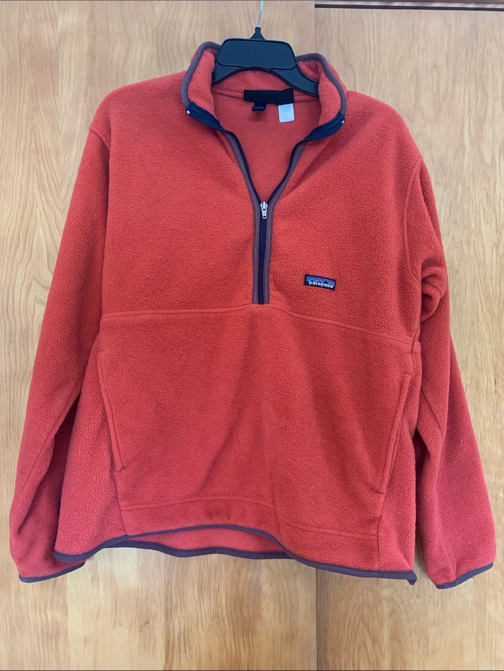 Patagonia Vintage 1999 Synchilla Marsupial Half-Zip Iconic Fleece Pullover sz M
